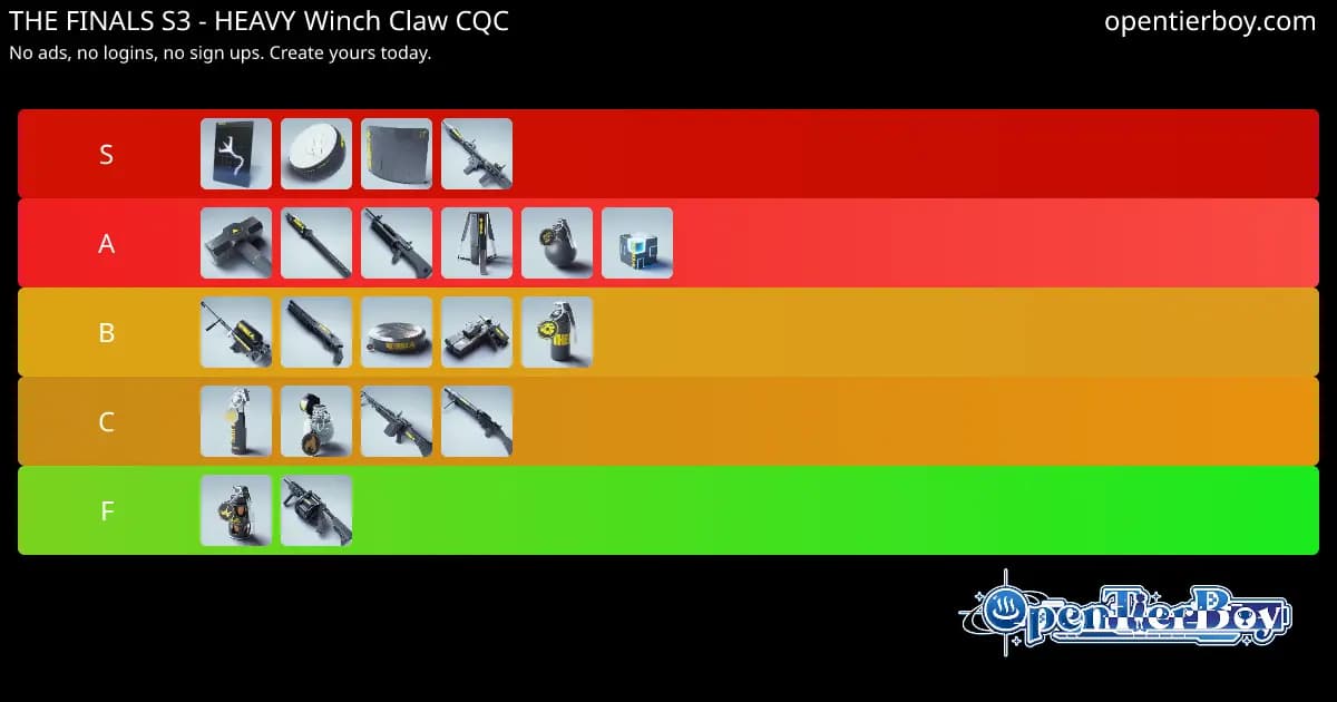 THE FINALS S3 - HEAVY Winch Claw CQC Preview